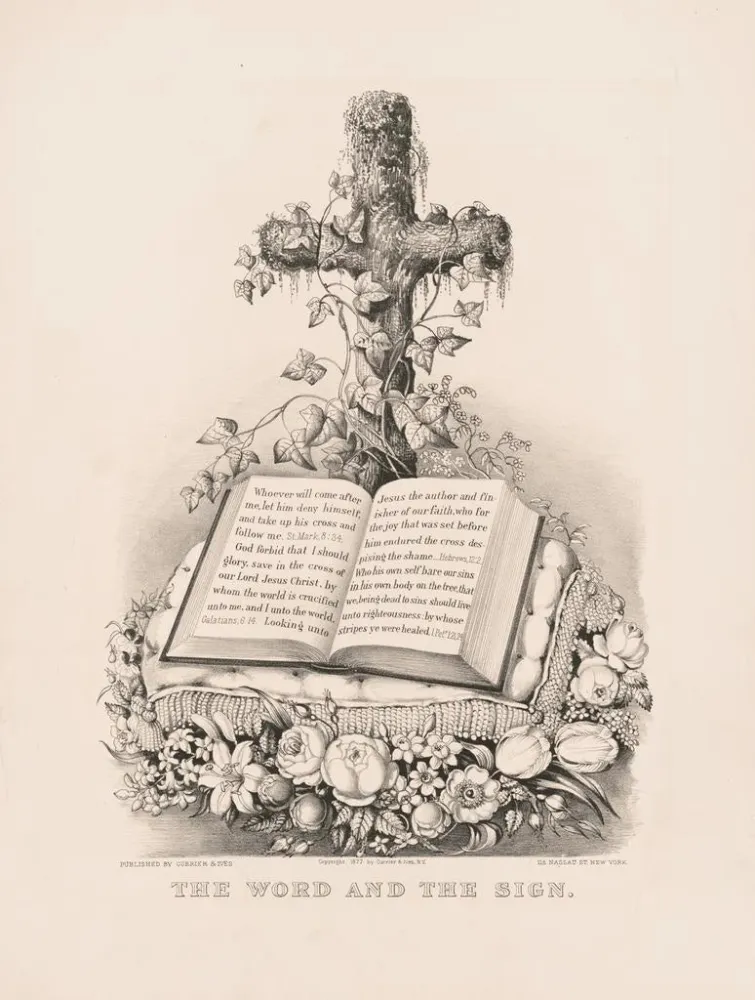 Maalaus La Parole et le Signe - Currier Ives | Taidetuloste