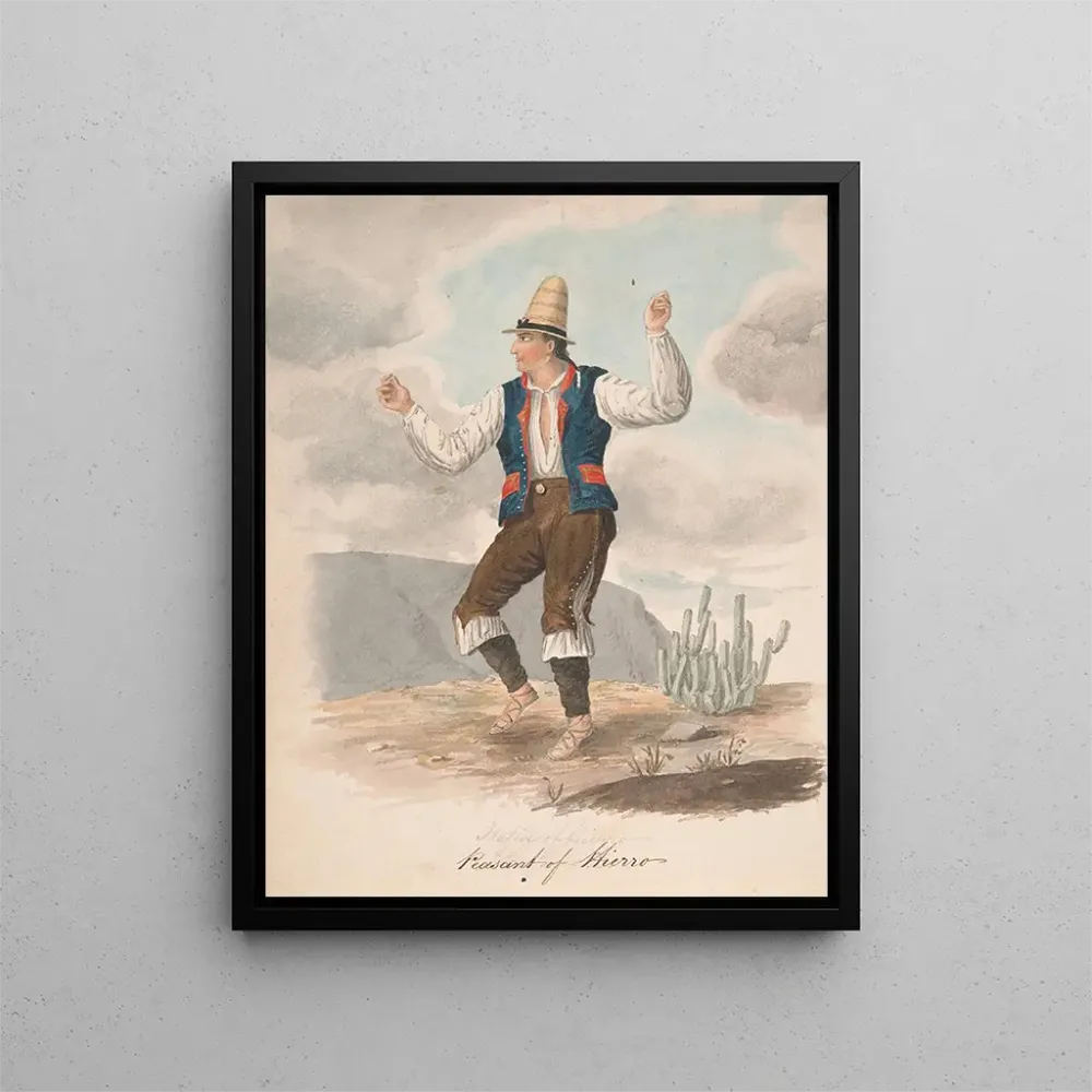 Maalaus Paysan de Hierro - Alfred Diston | Taidetuloste