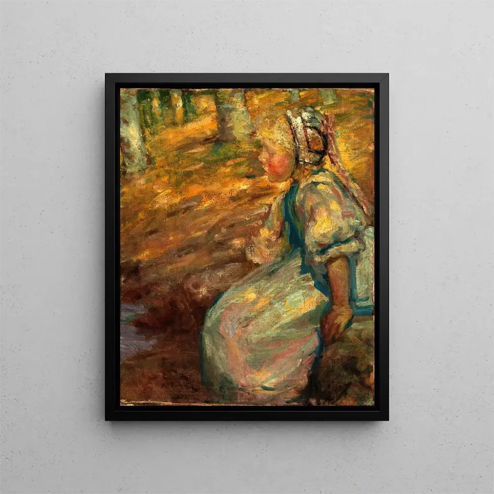 Maalaus Paysanne - Alice Pike Barney | Taidetuloste