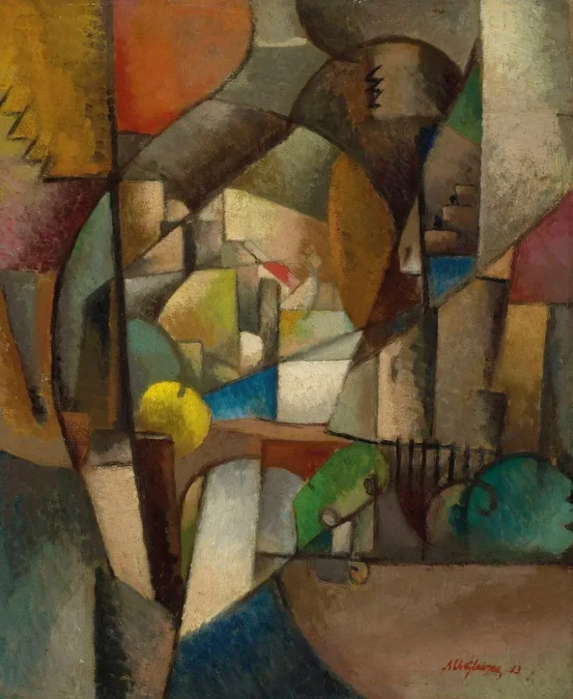 Maalaus Le Pêcheur - Albert Gleizes | Taidetuloste