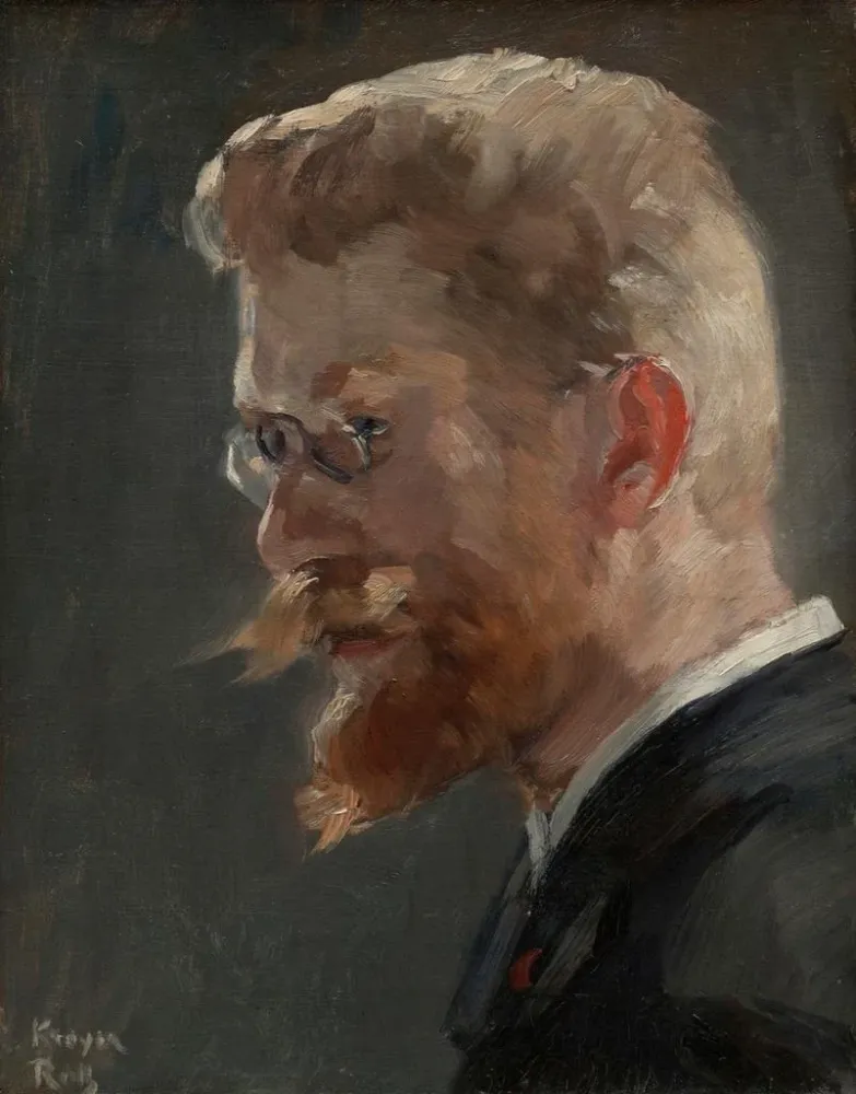 Maalaus Peder Severin - Alfred Philippe Roll | Taidetuloste