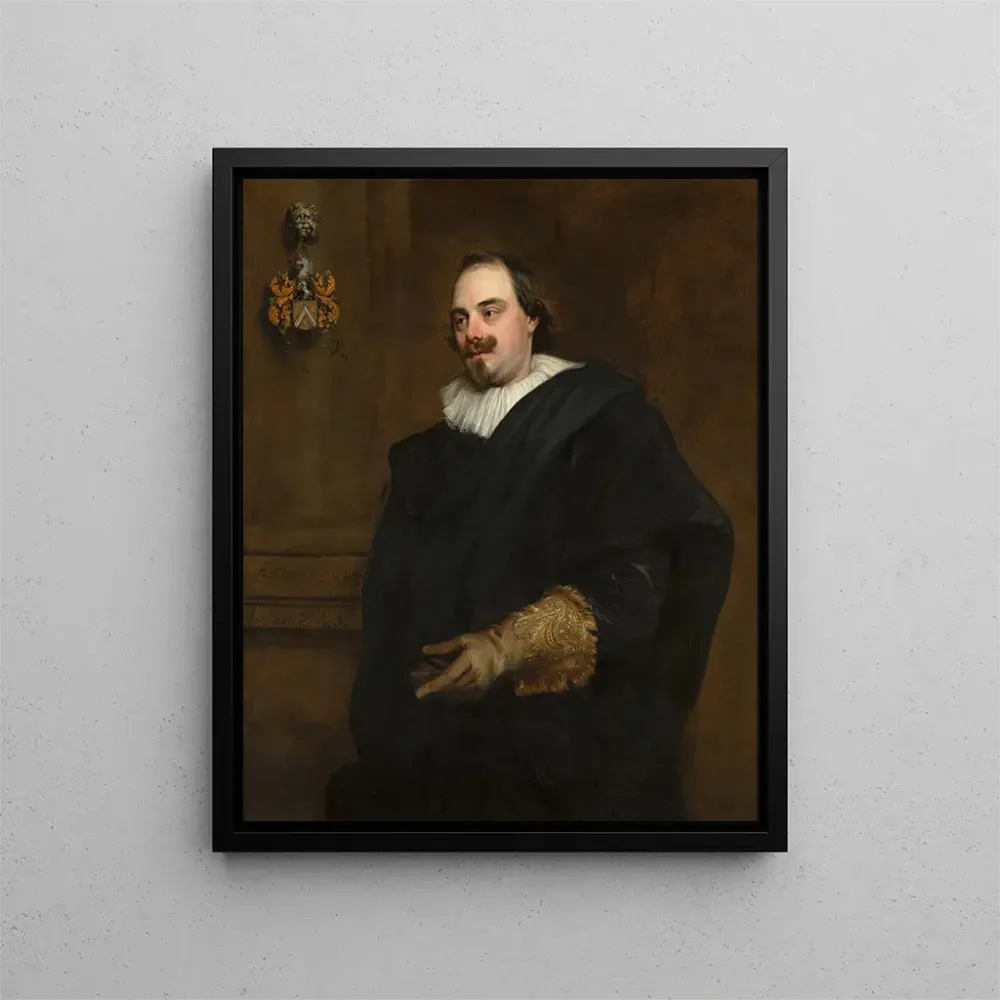 Maalaus Peeter Stevensin muotokuvasta - Antoine van Dyck | Taidetuloste