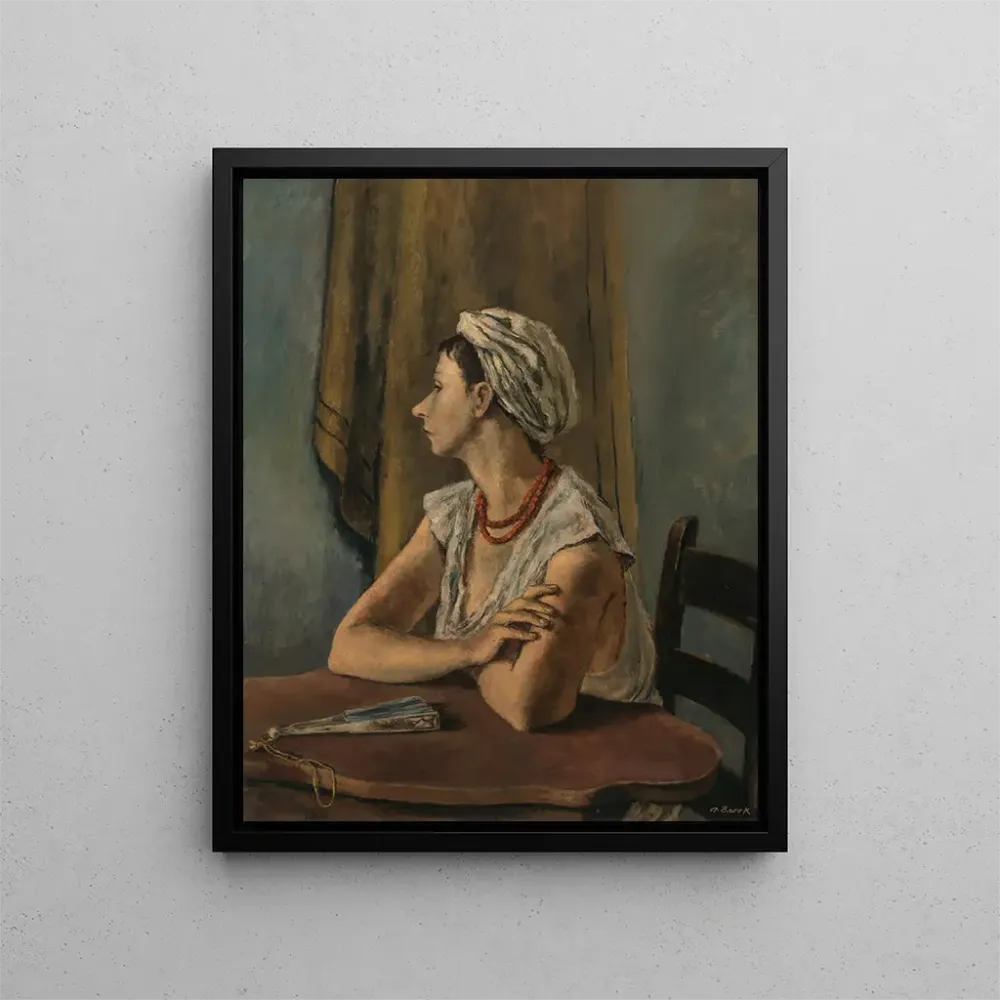 Maalaus Peggy Bacon - Alexander Brook | Taidetuloste