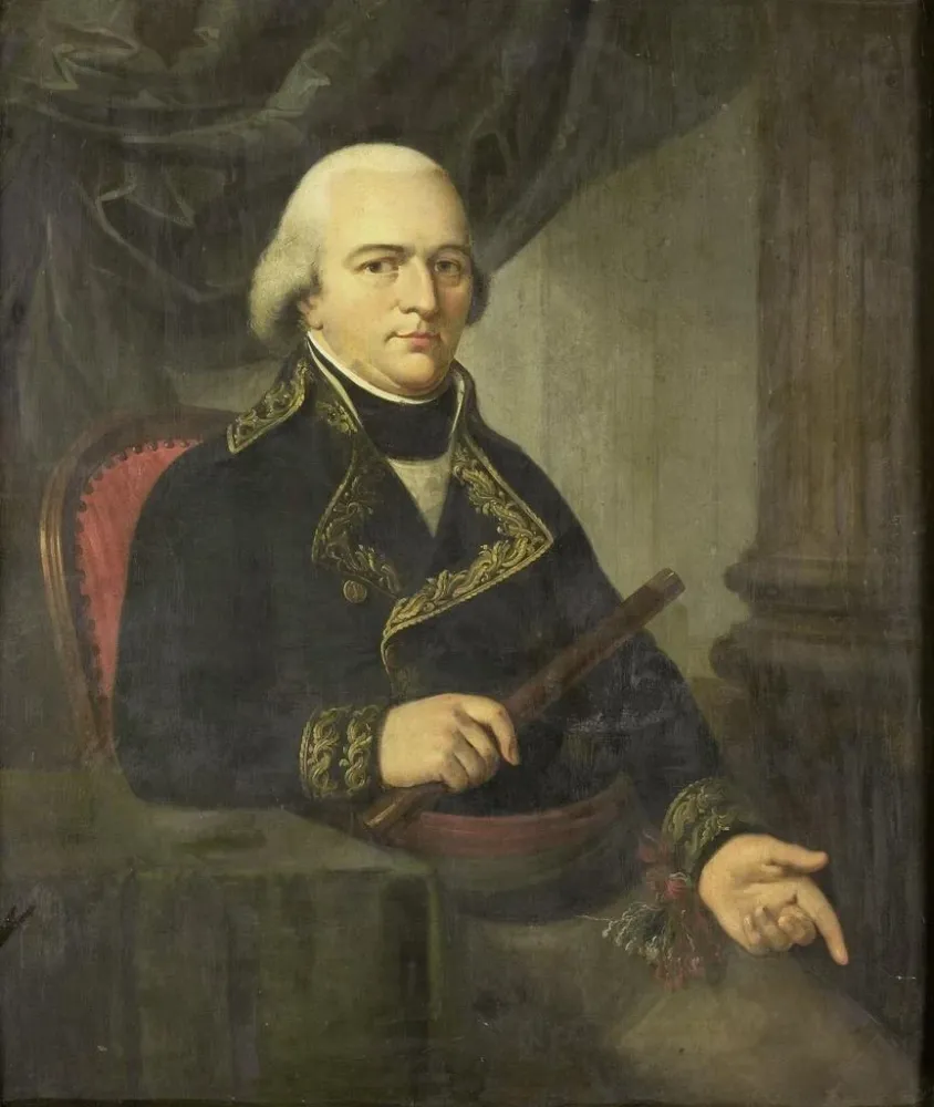 Maalaus Pieter Gerardus van Overstratenin, Itä-Intian hallintopäällikön, Adriaan de Lelie | Taidetuloste
