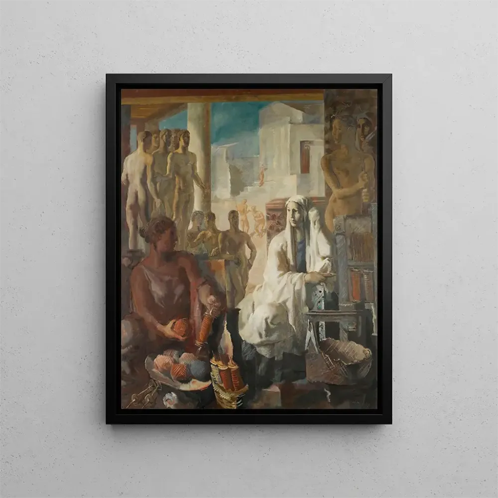 Maalaus Pénélope - Alexandre Iacovleff | Taidetuloste