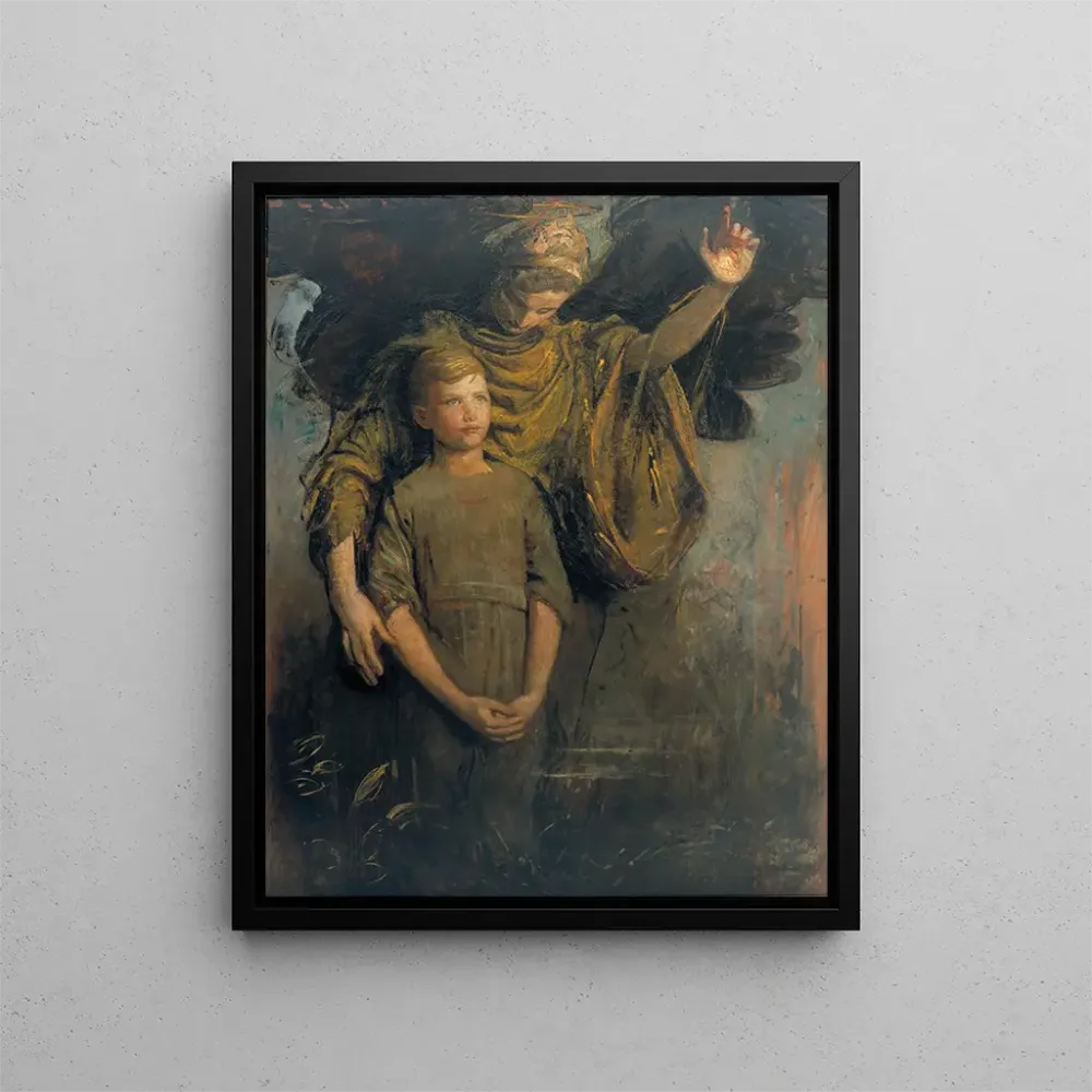 Maalaus Poika ja enkeli - Abbott Handerson Thayer | Taidetuloste