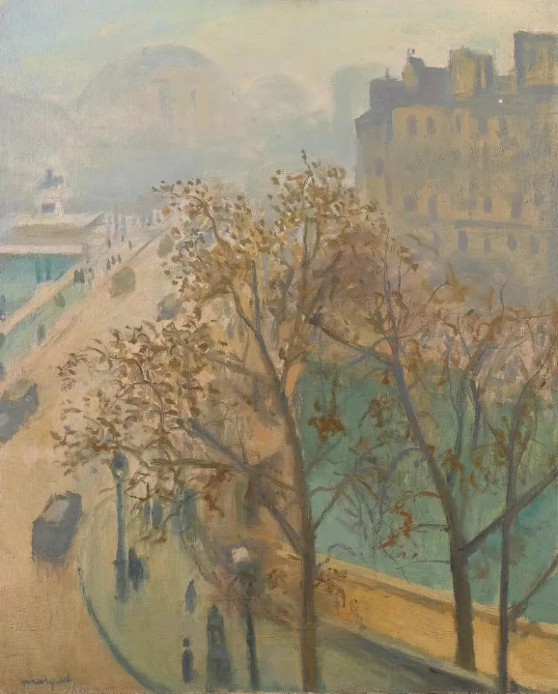 Maalaus Le Pont-Neuf Brume d'automne - Albert Marquet | Taidetuloste
