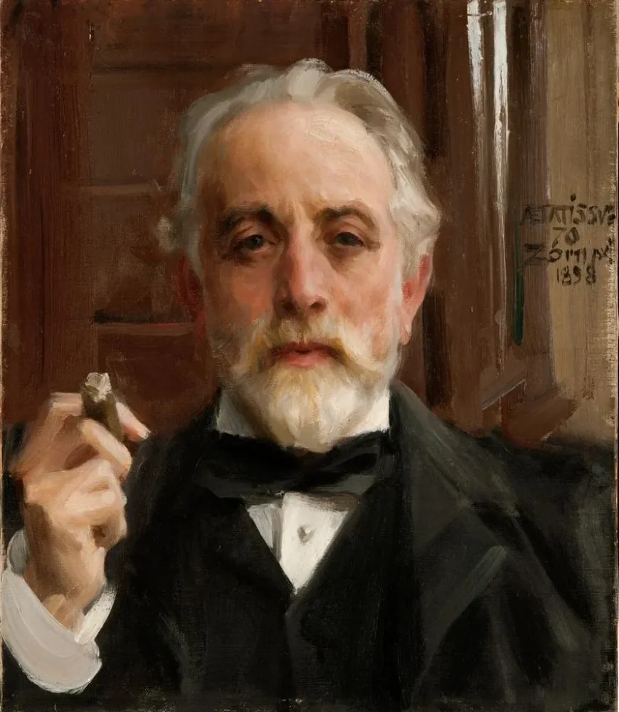 Maalaus Pontus Fürstenberg - Anders Zorn | Taidetuloste