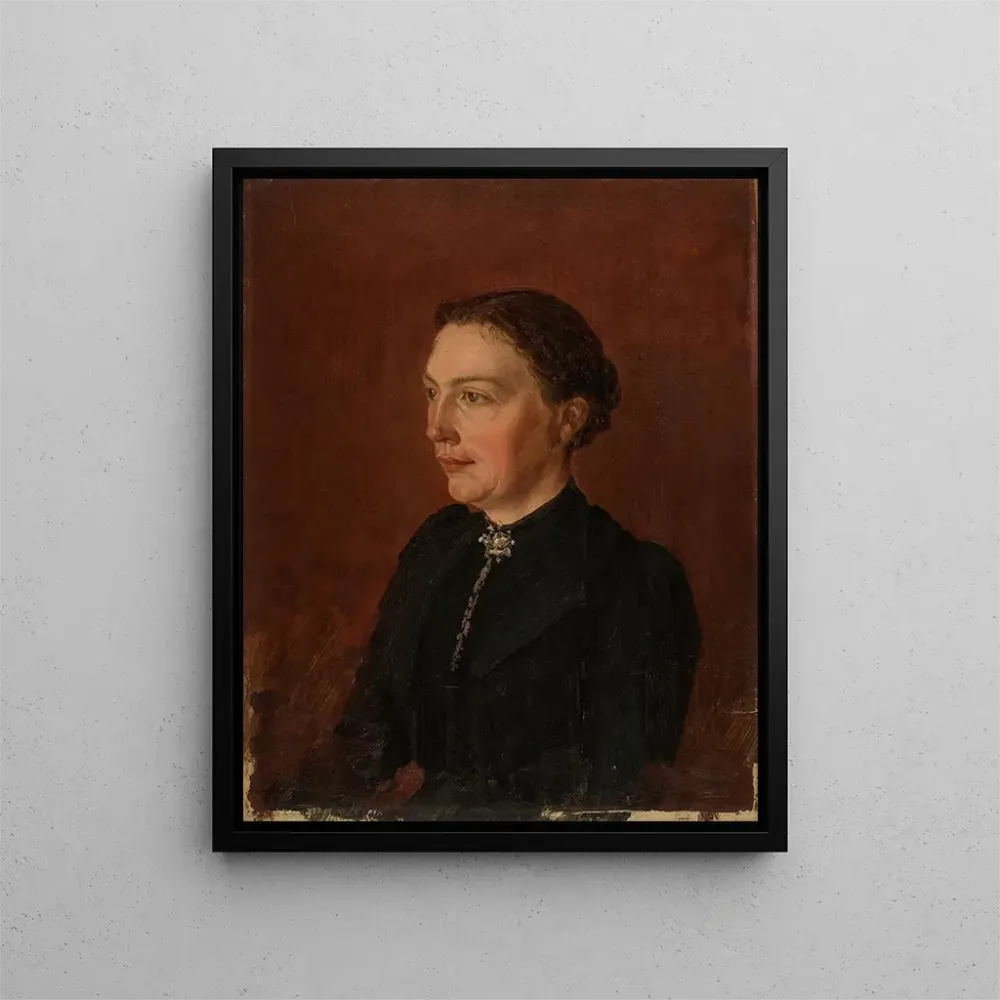 Maalaus Portrait - Amaldus Nielsen | Taidetuloste