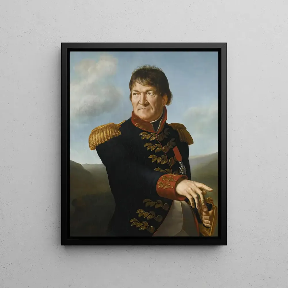 Maalaus Portrait du baron Ségoing de Laborde - Antoine-Jean Gros | Taidetuloste