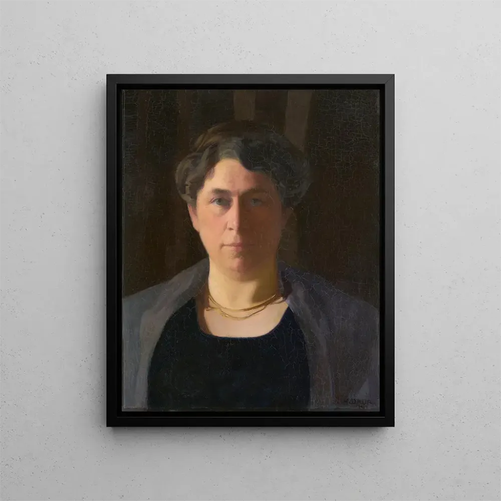 Maalaus Portrait de Bianca Kern-Hunziker - Albert Hermann Daur | Taidetuloste