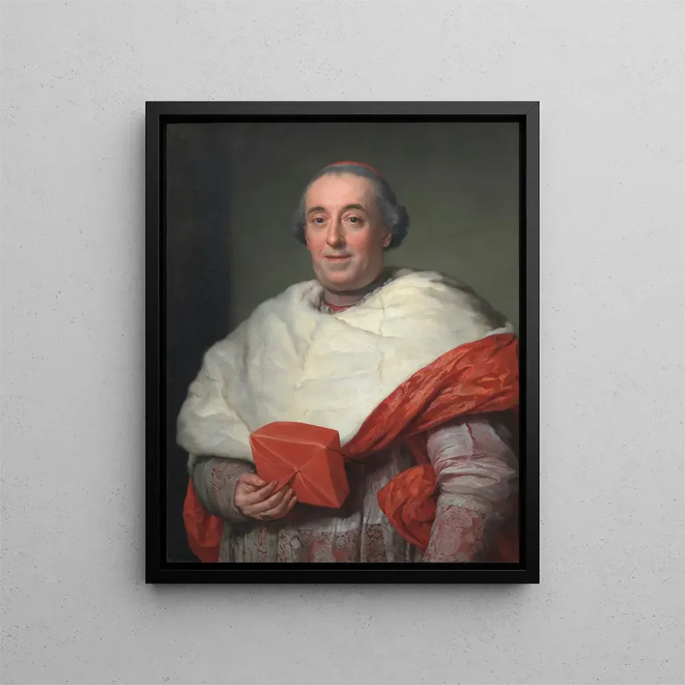 Maalaus Portrait du cardinal Zelada - Anton Raphaël Mengs | Taidetuloste