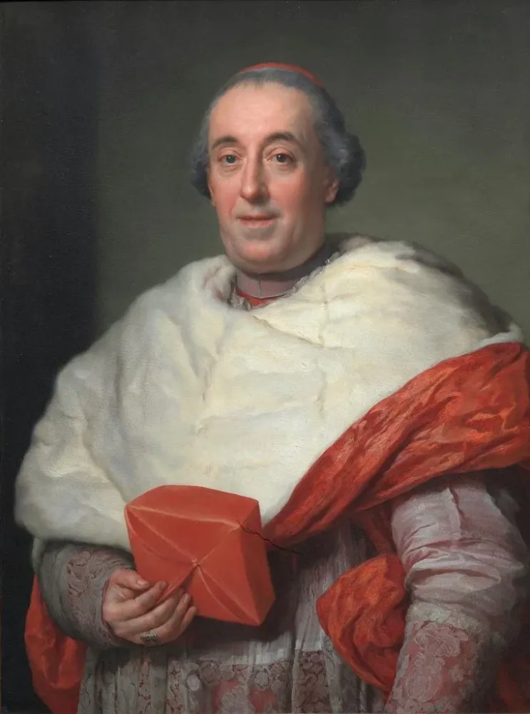 Maalaus Portrait du cardinal Zelada - Anton Raphaël Mengs | Taidetuloste