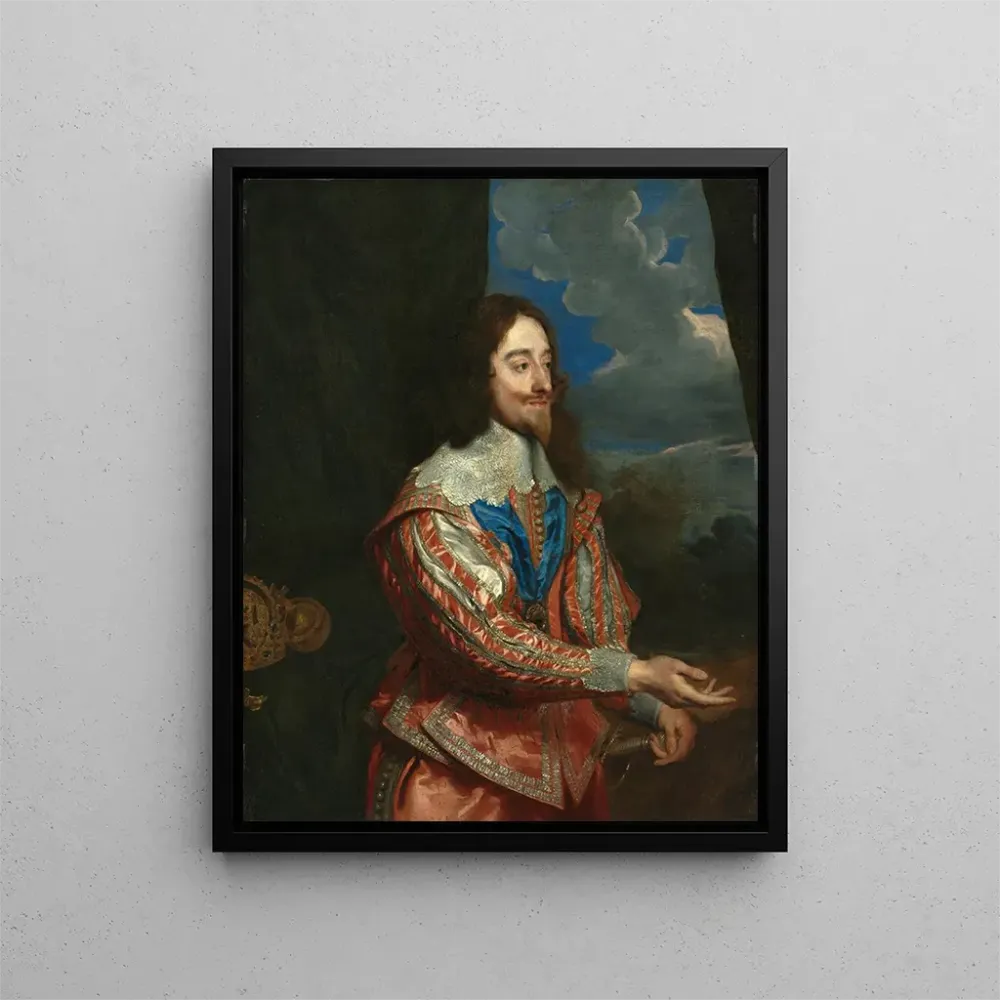Maalaus Portrait de Charles Ier 1600-1649 - Antoine van Dyck | Taidetuloste