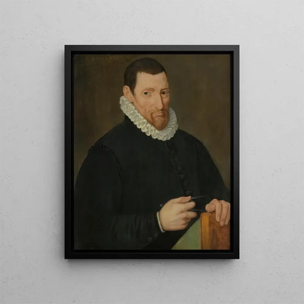 Maalaus Portrait de Christoffel Plantin - Anonyme | Taidetuloste