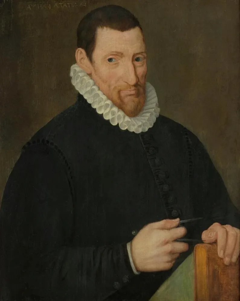 Maalaus Portrait de Christoffel Plantin - Anonyme | Taidetuloste