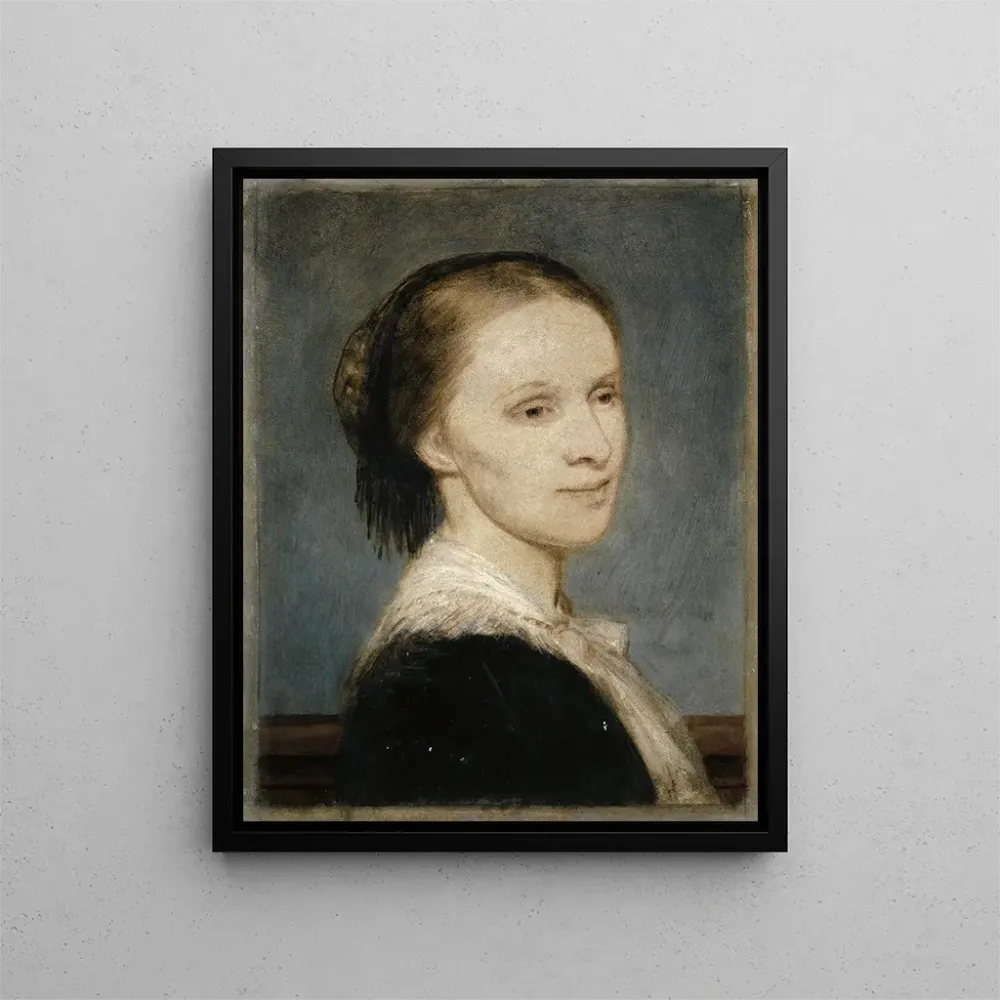 Maalaus Portrait d'Anna Elisabeth Burckhardt-Brenner - Arnold Böcklin | Taidetuloste