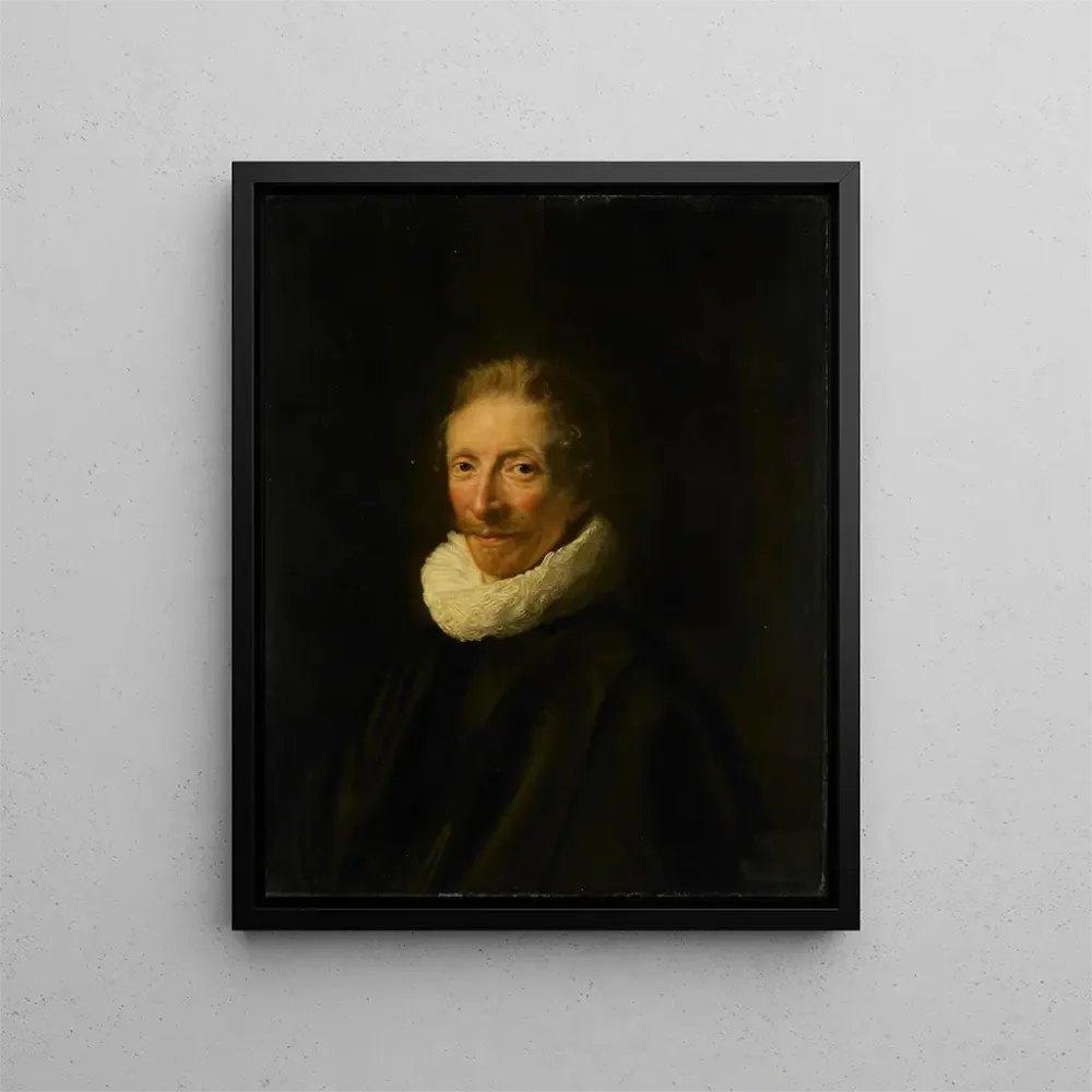 Maalaus Portrait de David de Moor - Abraham de Vries | Taidetuloste