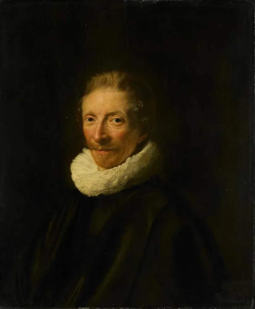 Maalaus Portrait de David de Moor - Abraham de Vries | Taidetuloste