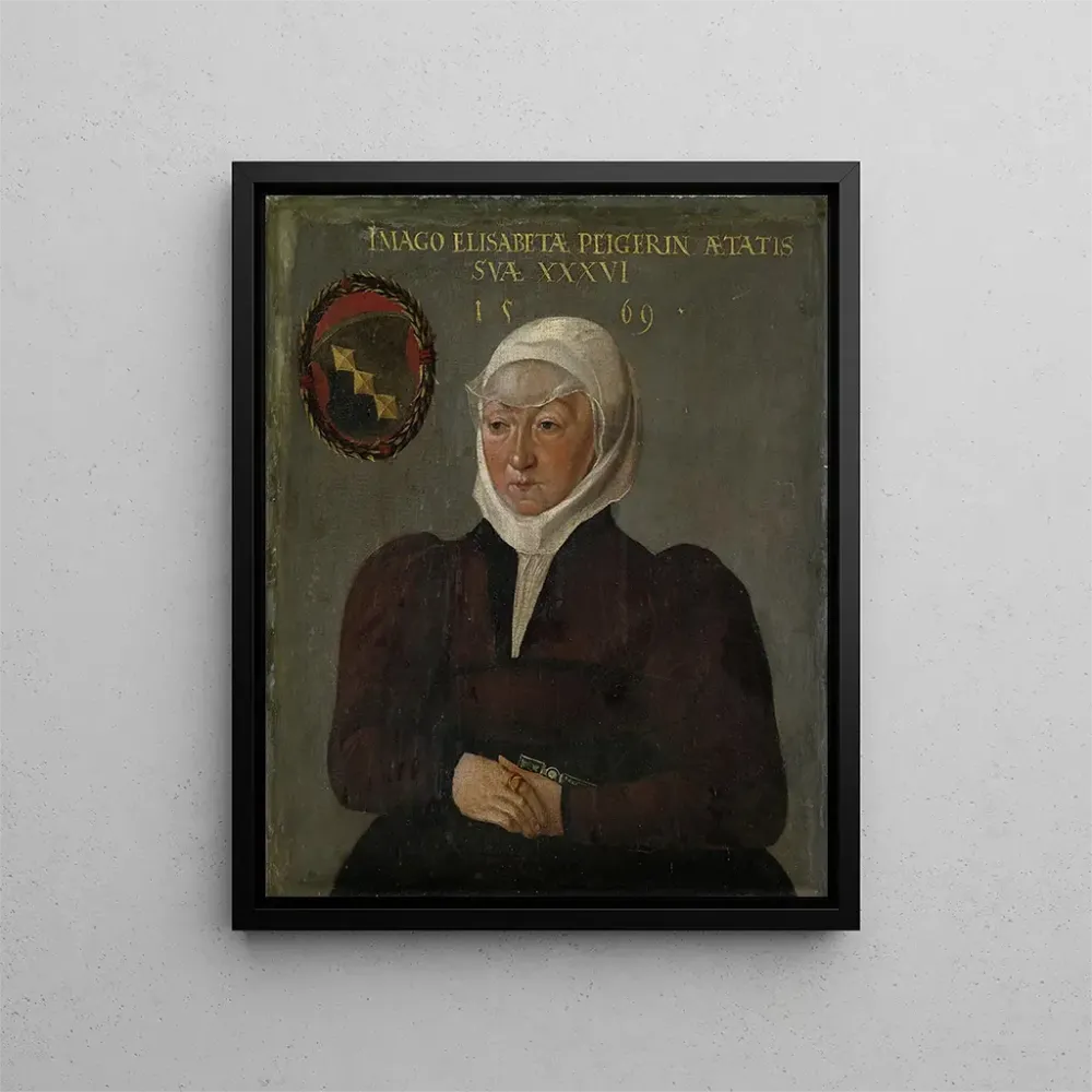 Maalaus Portrait d'Elisabeth Peyer de Schaffhouse - Abel Stimmer | Taidetuloste