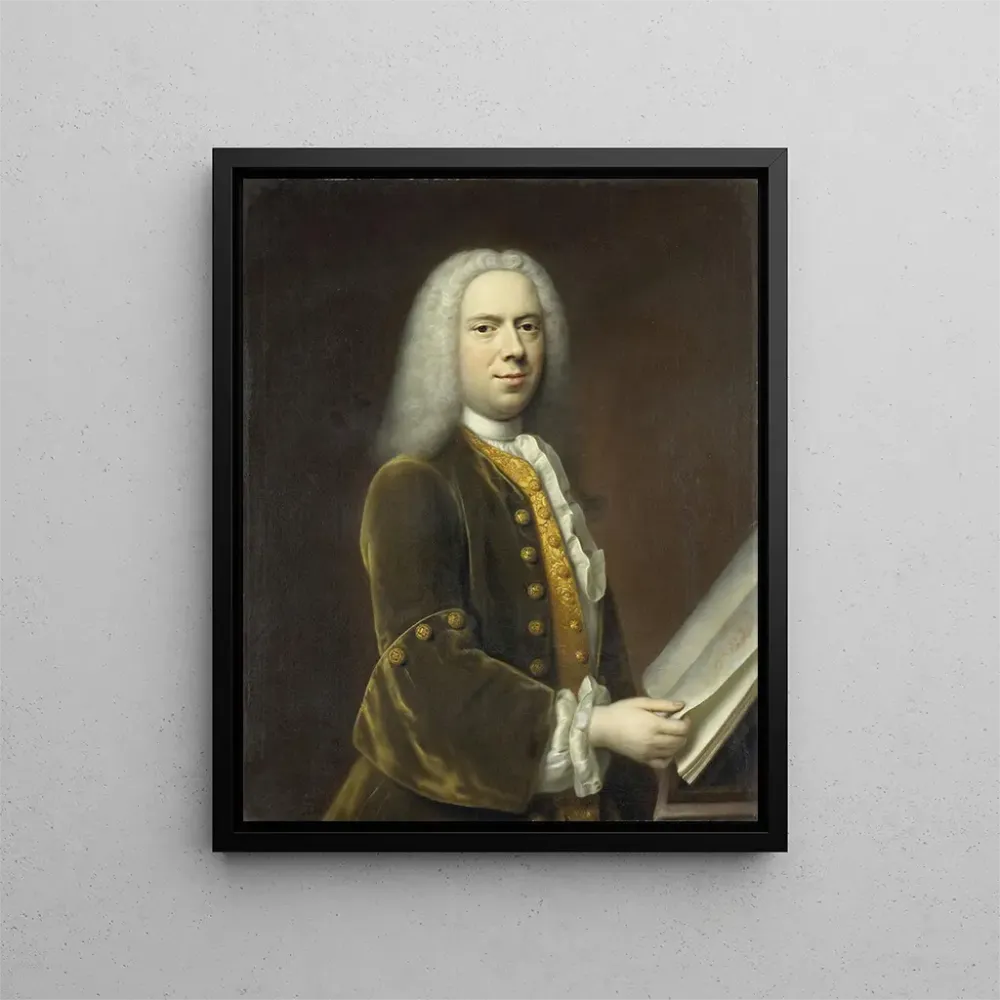 Maalaus Portrait d'homme probablement Cornelis Troost 1696-1750 - Balthasar Denner | Taidetuloste