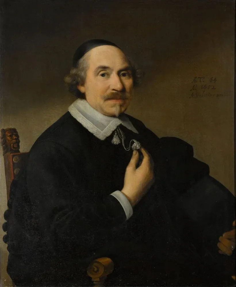 Maalaus Portrait d'homme probablement Pieter Anthonisz van Bronckhorst 15881661 - Anthonie Palamedesz | Taidetuloste