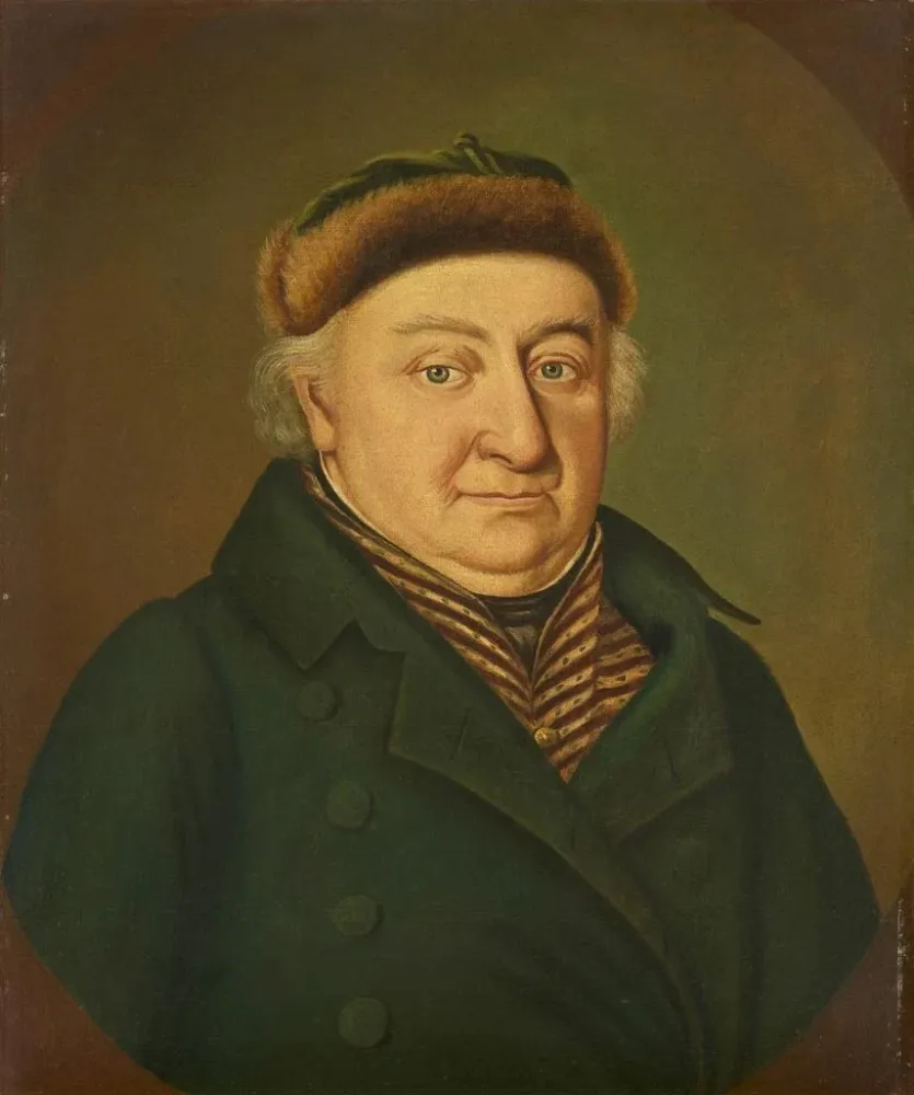 Maalaus Portrait d'Ignaz Duffner 1765-1840 - Adolf Duffner | Taidetuloste