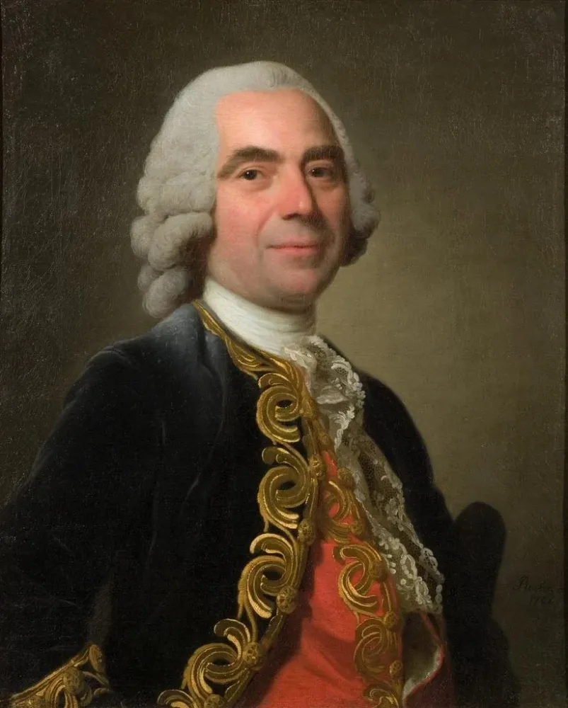 Maalaus Portrait d'un cavalier - Alexander Roslin | Taidetuloste