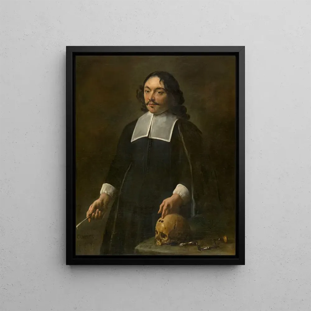 Maalaus Portrait d'un chirurgien - Jan Cossiers | Taidetuloste