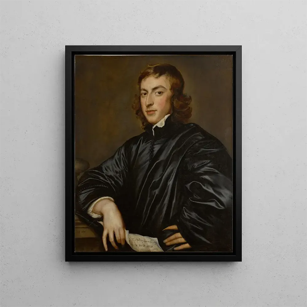 Maalaus Portrait d'un gentleman - Adriaen Hanneman | Taidetuloste