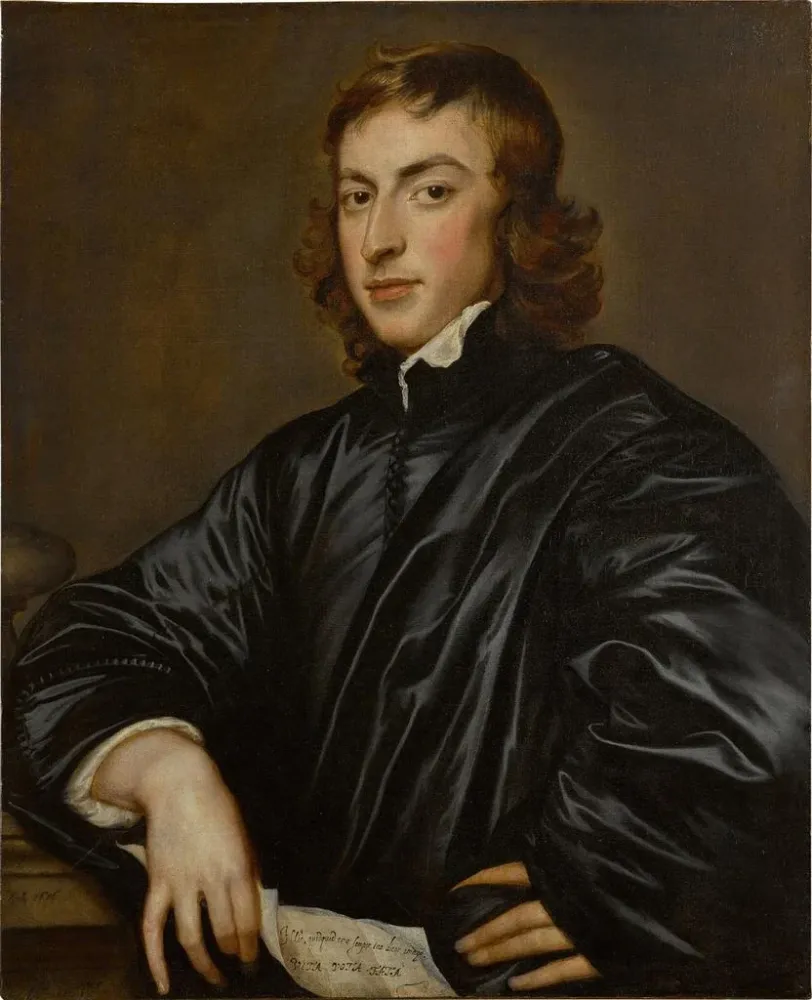 Maalaus Portrait d'un gentleman - Adriaen Hanneman | Taidetuloste