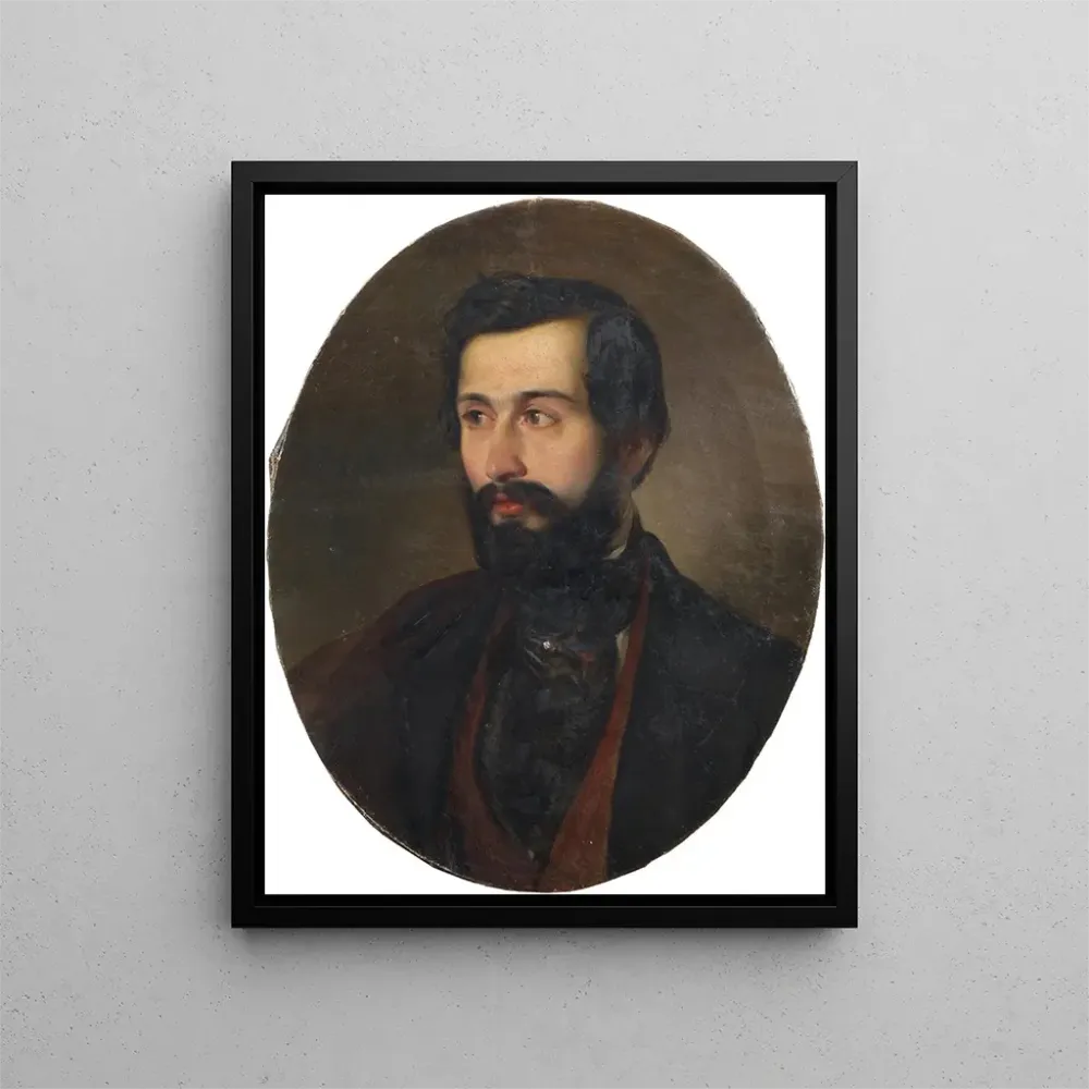 Maalaus Portrait d'un homme - Alajos Györgyi Giergl | Taidetuloste