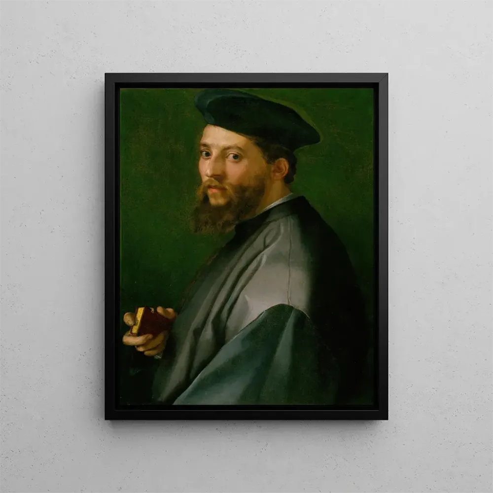 Maalaus Portrait d'un homme - Andrea del Sarto | Taidetuloste