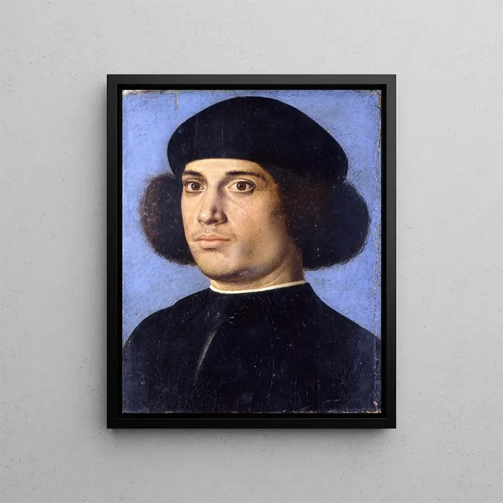 Maalaus Portrait d'un homme - Andrea Previtali | Taidetuloste