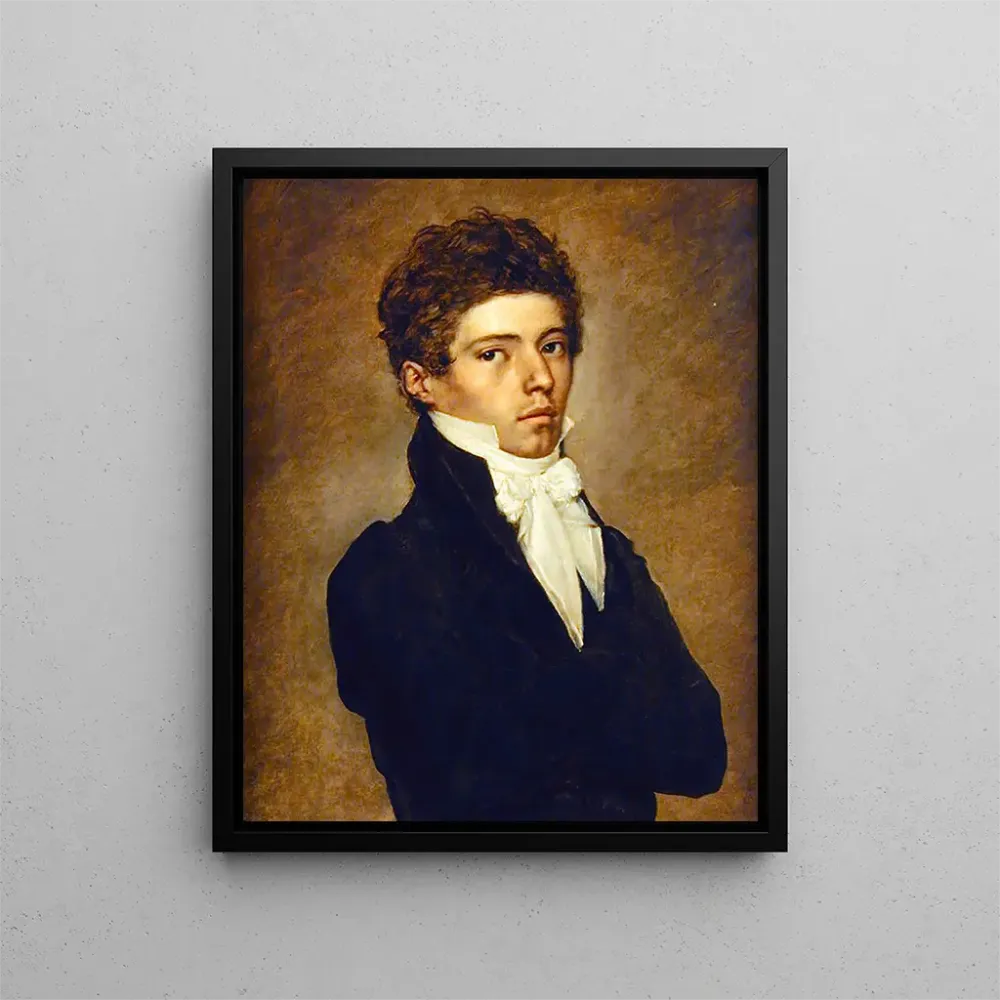 Maalaus Portrait d'un homme - Antoine-Jean Gros | Taidetuloste