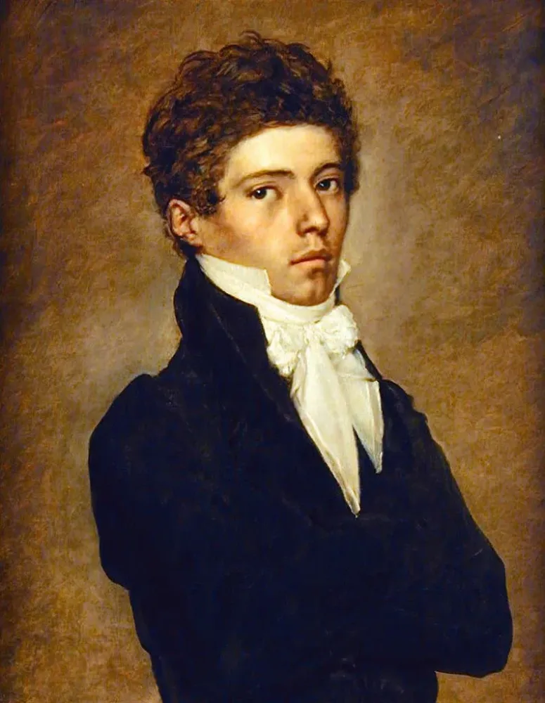 Maalaus Portrait d'un homme - Antoine-Jean Gros | Taidetuloste