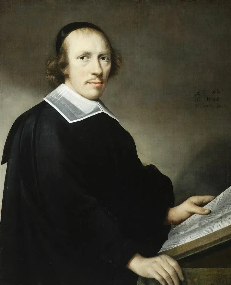 Maalaus Portrait d'un homme avec un livre - Anthonie Palamedesz | Taidetuloste