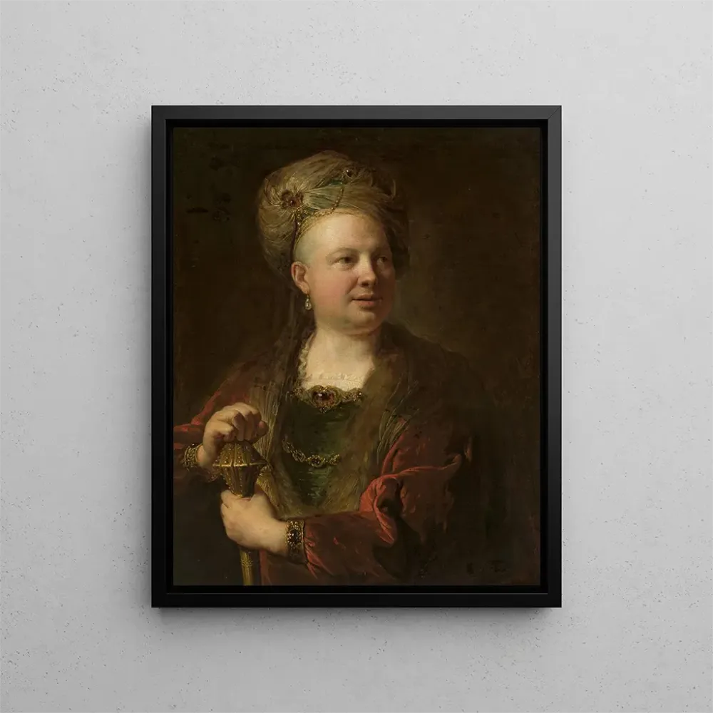 Maalaus Portrait d'un homme en costume oriental - Alexis Grimou | Taidetuloste