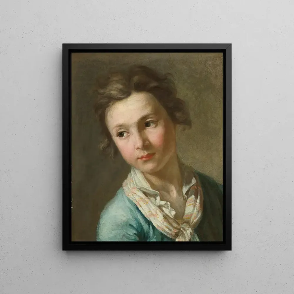 Maalaus Portrait d'un jeune - Antoine Rivalz | Taidetuloste