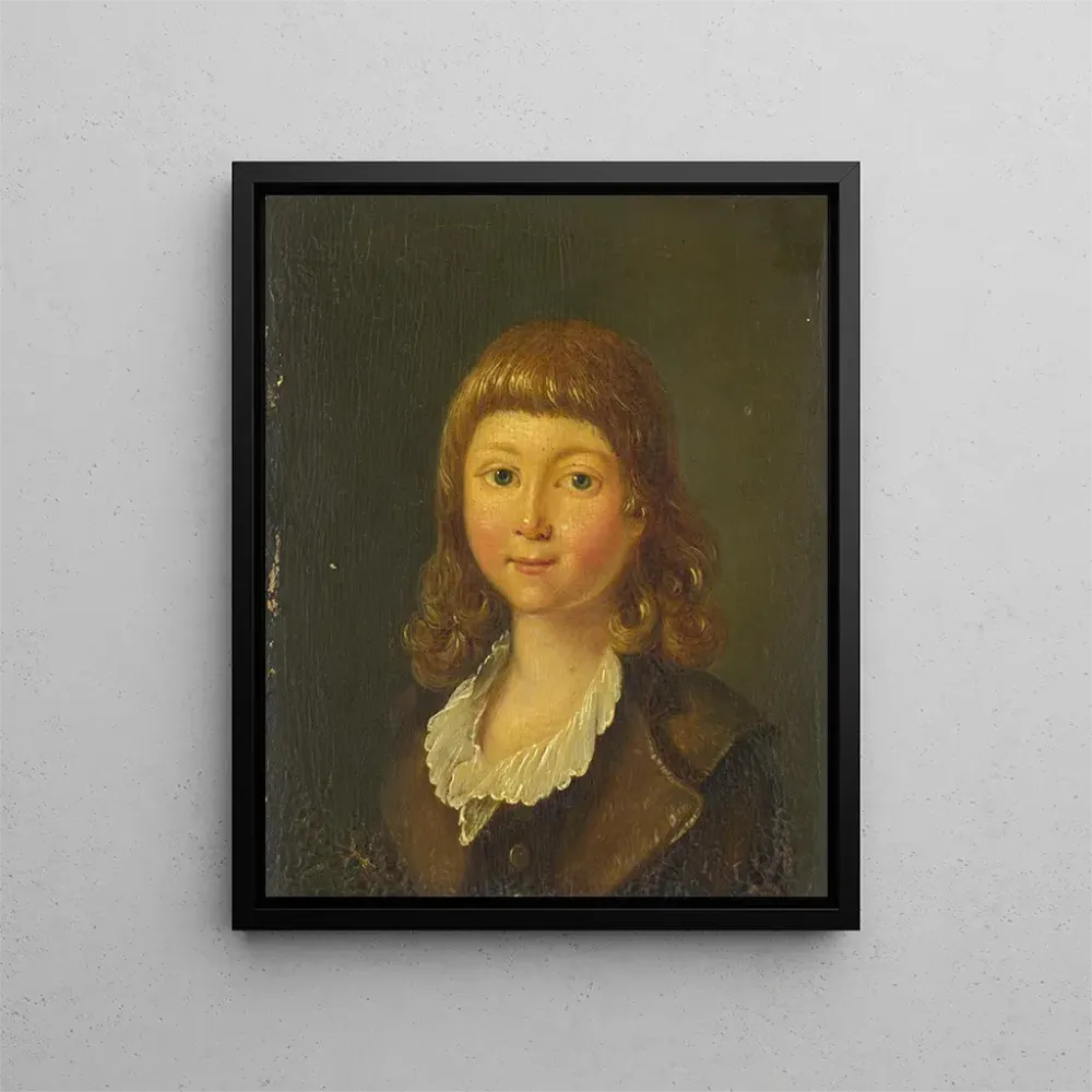 Maalaus Portrait d'un jeune garçon - Anonyme | Taidetuloste