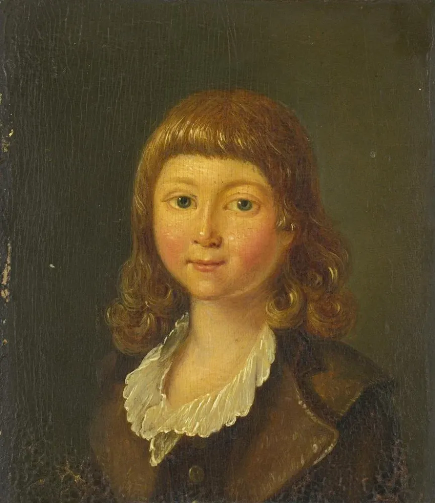 Maalaus Portrait d'un jeune garçon - Anonyme | Taidetuloste