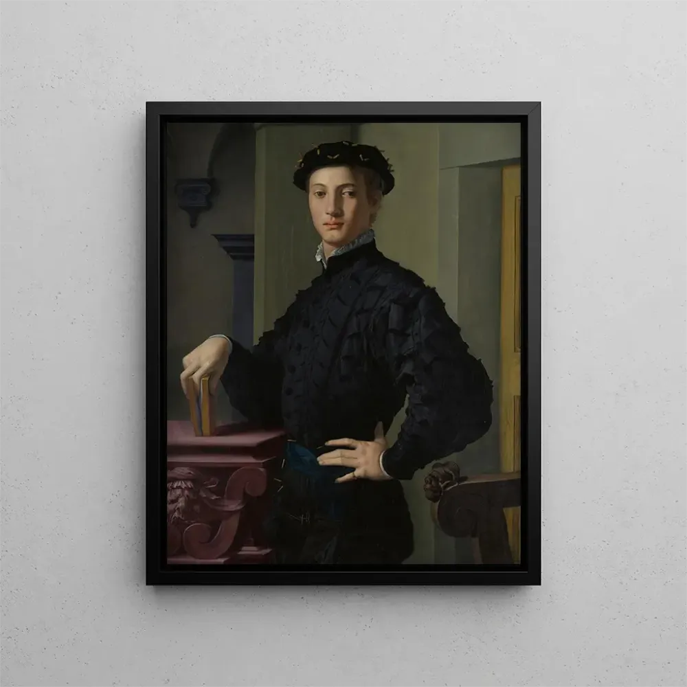 Maalaus Portrait d'un jeune homme - Agnolo Bronzino | Taidetuloste