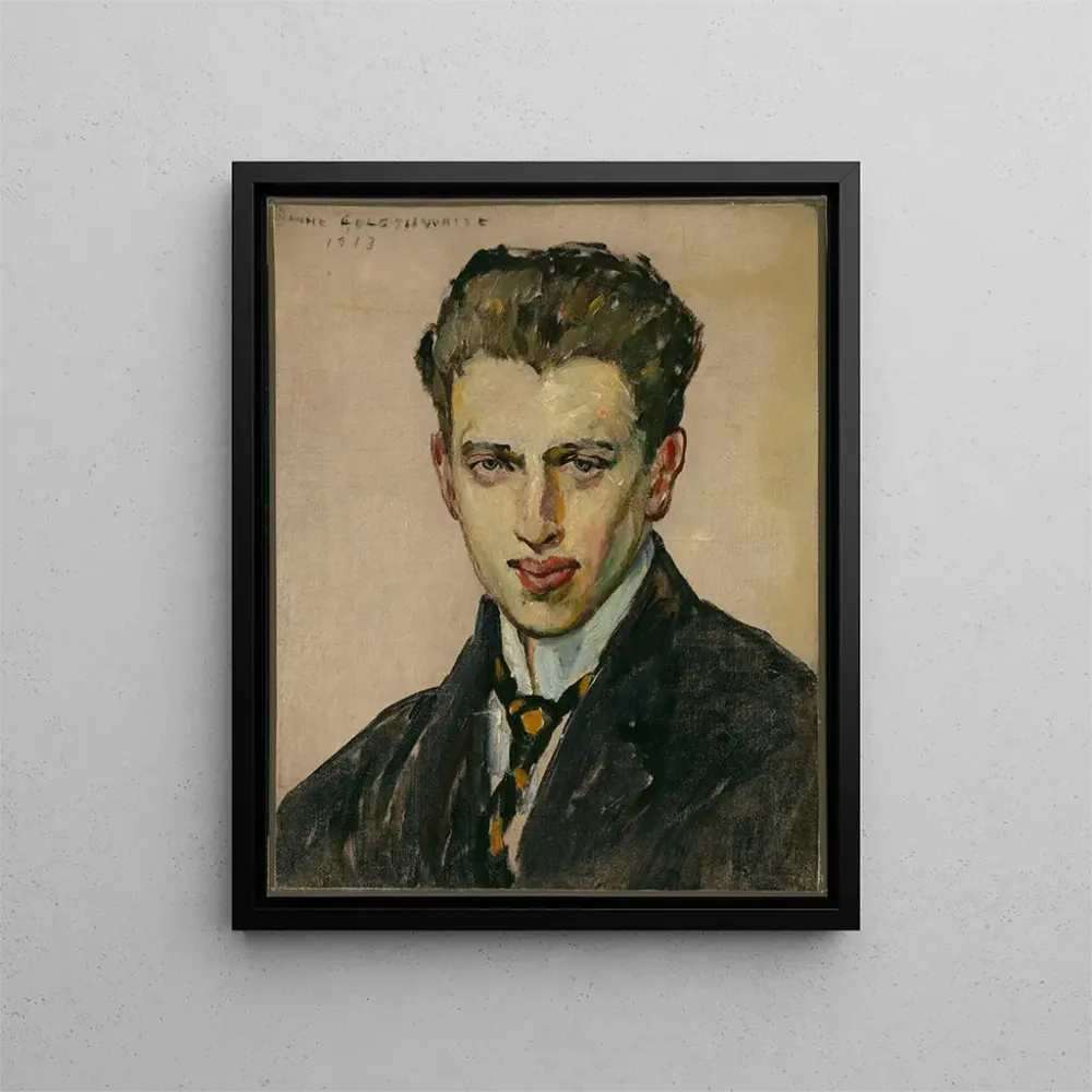 Maalaus Portrait d'un jeune homme - Anne Goldthwaite | Taidetuloste