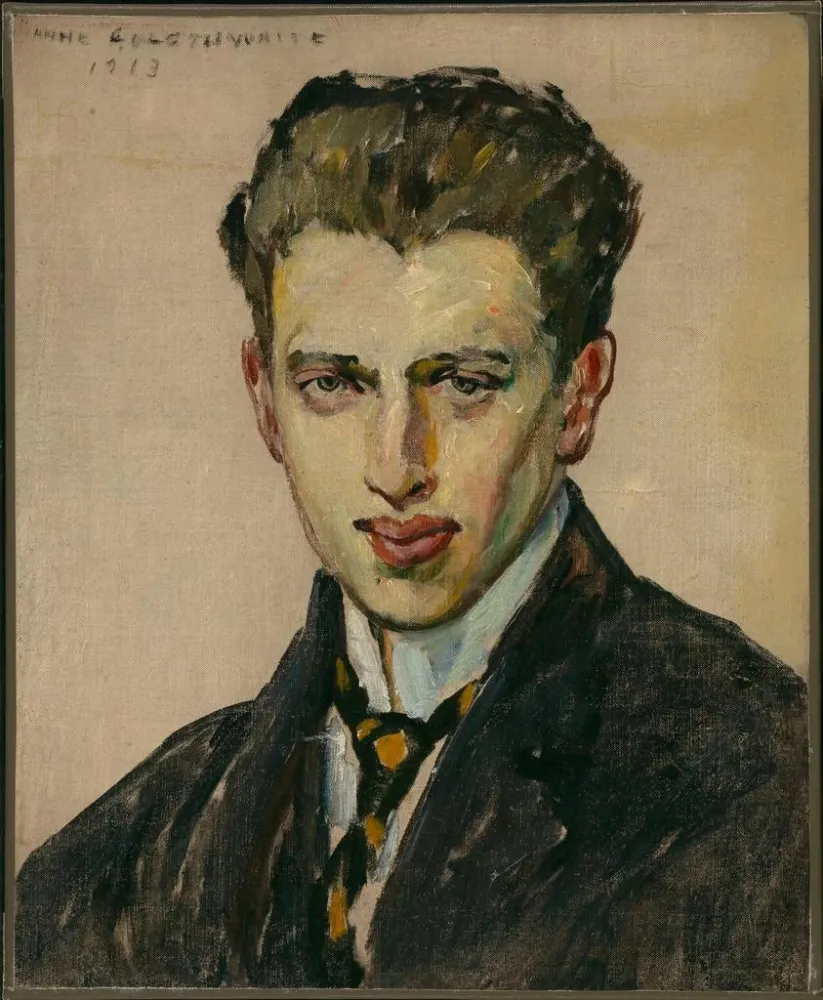 Maalaus Portrait d'un jeune homme - Anne Goldthwaite | Taidetuloste