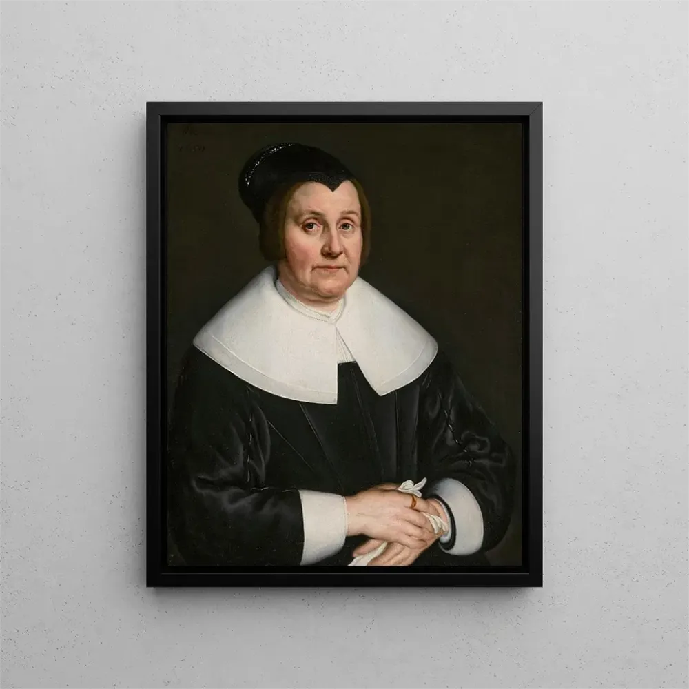 Maalaus Portrait d'une dame - Adam Camerarius | Taidetuloste