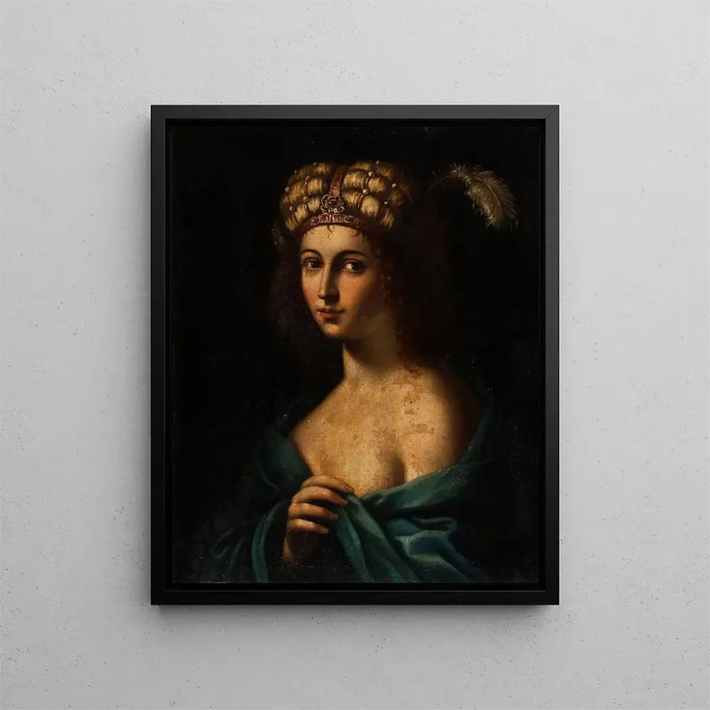 Maalaus Portrait d'une dame - Anonyme | Taidetuloste