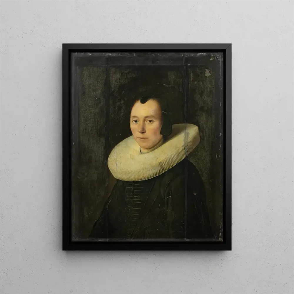Maalaus Portrait d'une dame - Anthonie Palamedesz | Taidetuloste