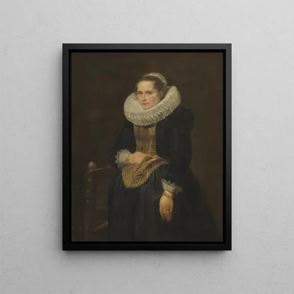 Maalaus Portrait d'une dame flamande - Antoine van Dyck | Taidetuloste