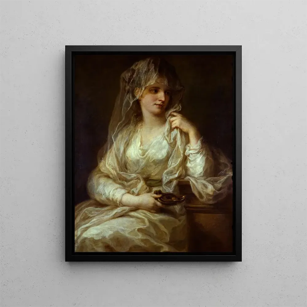 Maalaus Portrait d'une dame en vestale - Angelica Kauffman | Taidetuloste