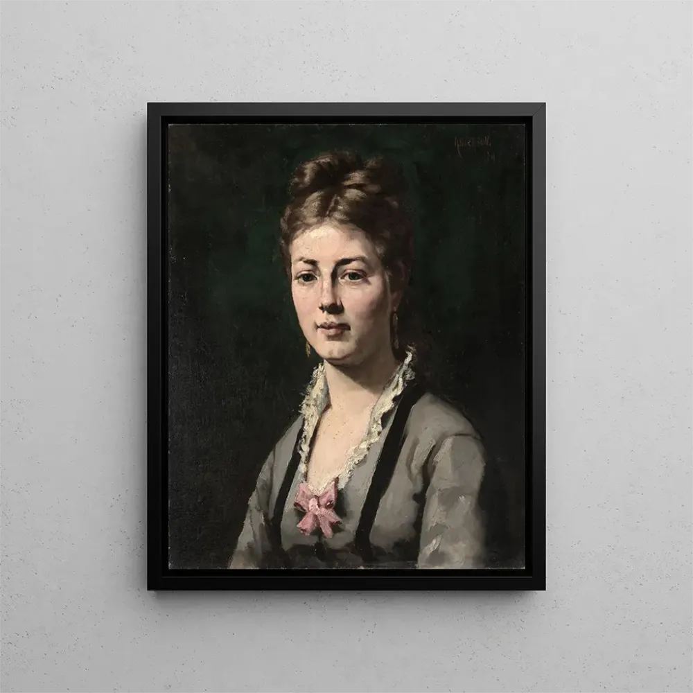 Maalaus Portrait d'une femme - Abraham Archibald Anderson | Taidetuloste